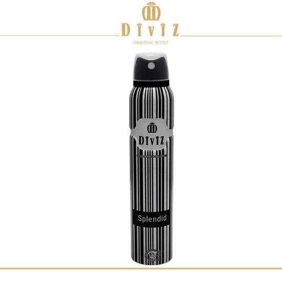 تصویر  اسپری دئودورانت سریس اسپلندور بلک مردانه | Splendor Black spray deodorant for Men (200 میل)
