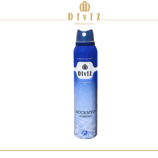 تصویر  اسپری دئودورانت سوسپیرو اکسنتو مردانه و زنانه | Sospiro Accento spray deodorant for Men and Women  (200 میل)