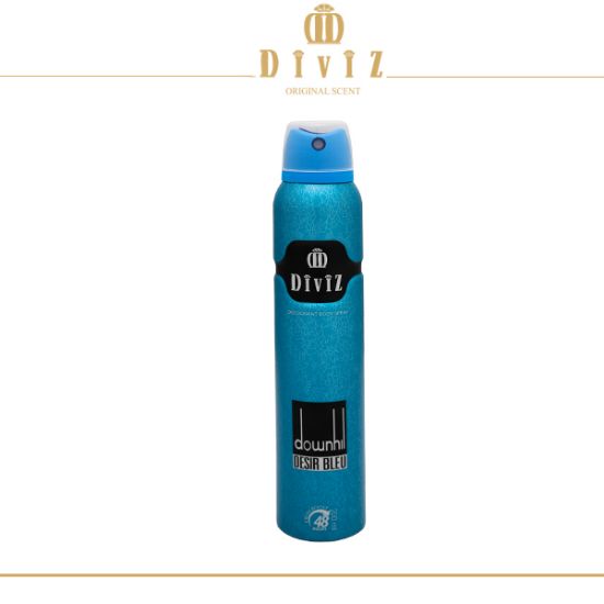 تصویر  اسپری دئودورانت دانهیل دیزایر بلو مردانه | Dunhill Desire Blue deodorant spray for Men (200 میل)