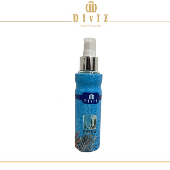 تصویر  بادی اسپلش دانهیل دیزایر بلو مردانه | Dunhill Desire blue body splash for Men (150 میل)