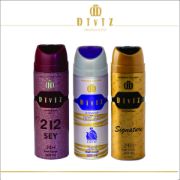 تصویر  پک 6 عددی دئودرانت زنانه و مردانه کد 1 (200 میلی لیتر )