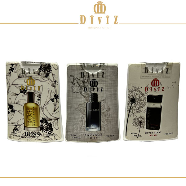 پک 6 عددی عطر جیبی مردانه کد 1 (45 میلی لیتر )