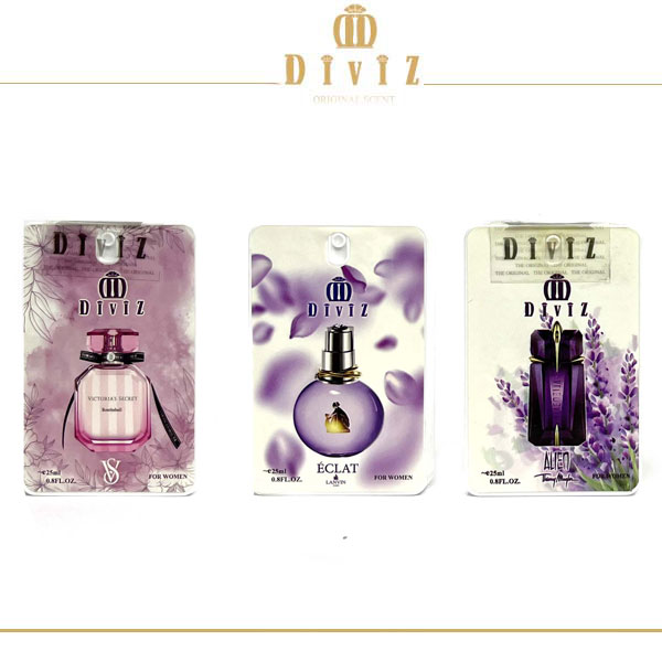 پک 6 عددی عطر جیبی زنانه کد 1 (25 میلی لیتر )