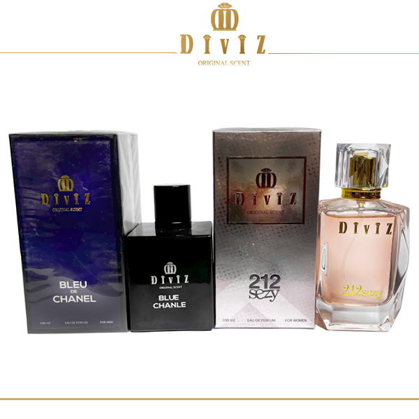 پک 2 عددی عطر مردانه و زنانه کد2 (100 میل)