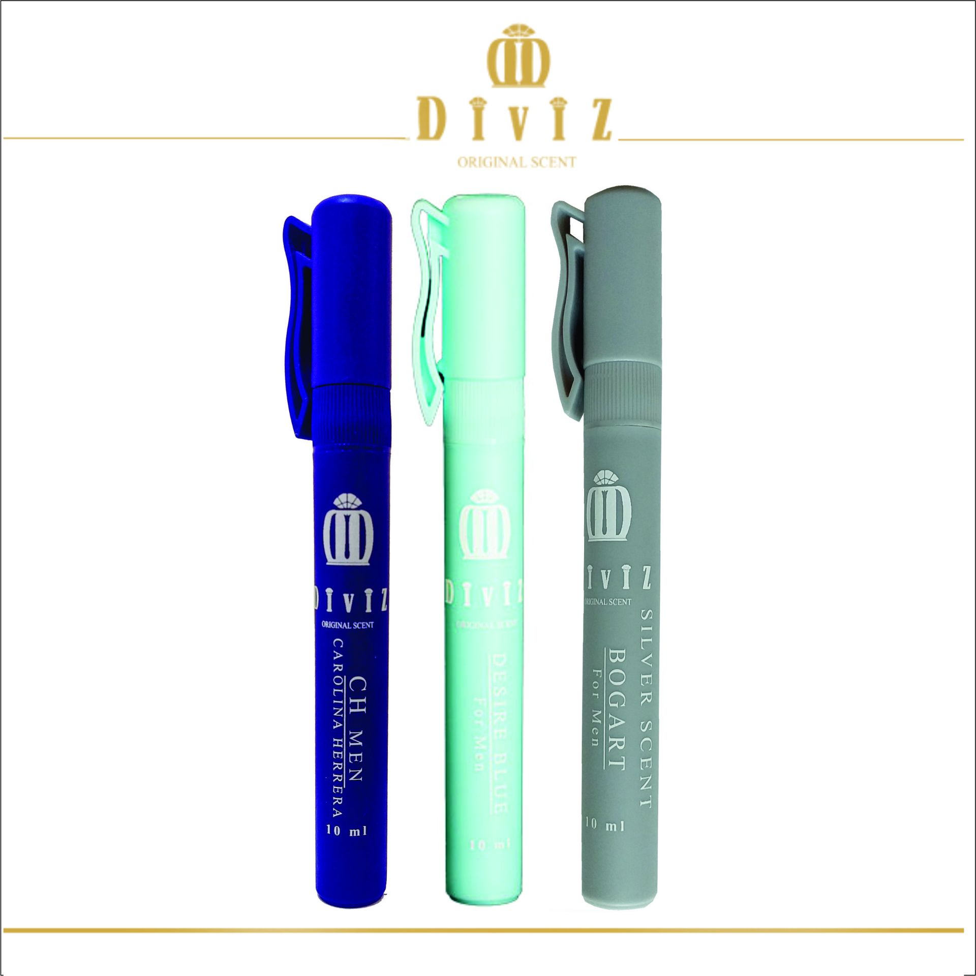 پک 6 عددی عطر جیبی زنانه و مردانه (10 میلی لیتر )